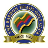 The Barwon Heads Golf Club  Logo