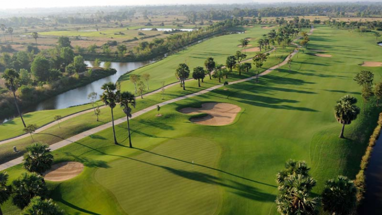 Angkor Golf Resort in Siem Reap, Cambodia  golfscape