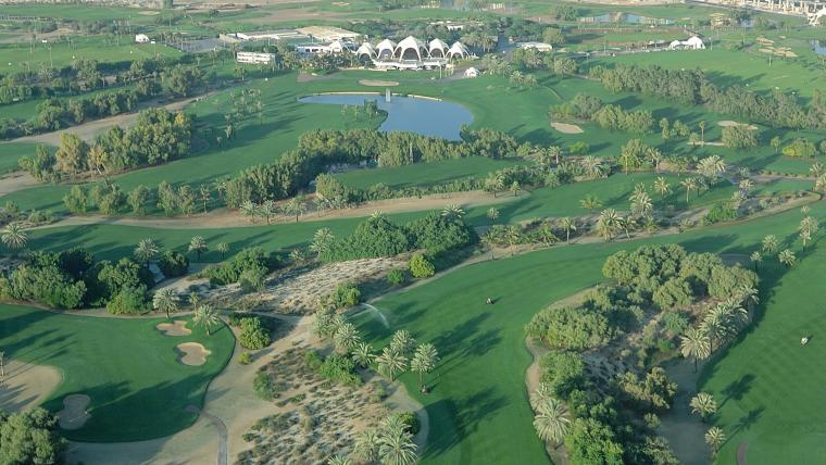 Majlis Course, at Emirates Golf Club in Dubai, United Arab Emirates ...